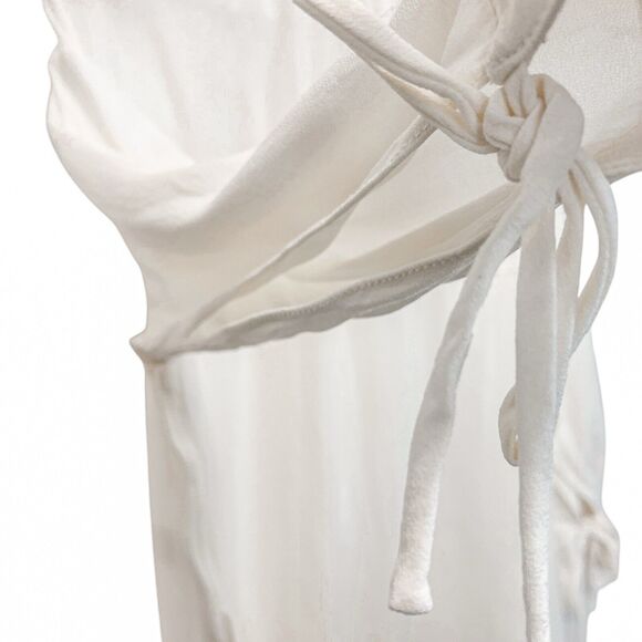 AGNONA Wool Blend Open Sides Tunic In Cream Size IT46 US10 - Picture 12 of 13